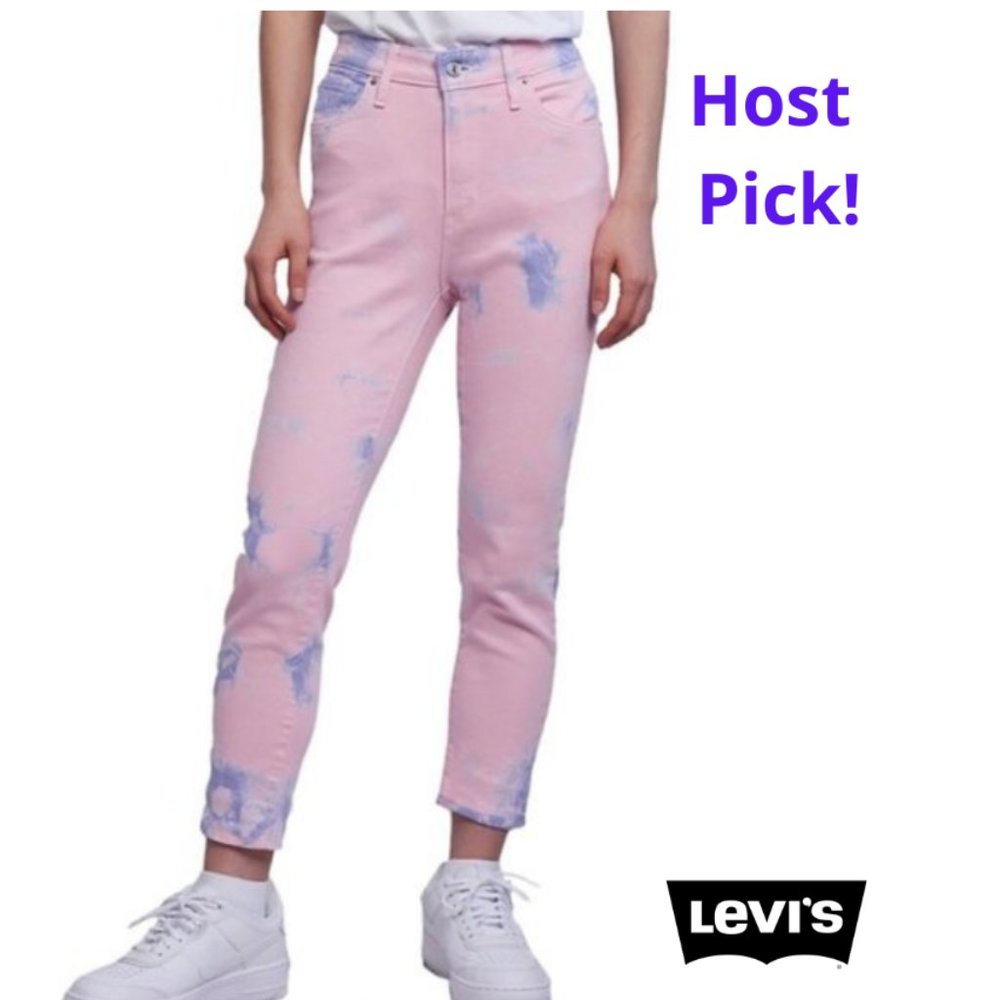 NWT Levi’s High Rise Tie Dye Skinny Jean